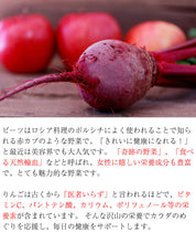 画像をギャラリービューアに読み込む, 国産厳選 ビーツりんごジュース  100g×15袋セット 冷凍 すり絞り製法 完全無添加100%ジュース ベルファーム