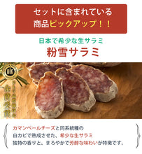 画像をギャラリービューアに読み込む, 唐津くん煙工房 トンネル氷零下熟成 7種 8点セット(白カビ粉雪サラミ,燻しベーコンブロック、パプリカリヨナー、リヨナーステーキトマト&チーズ,ロースハムブロック,桜スモークハムブロック,仕込み生ハムコッパ)