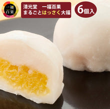 画像をギャラリービューアに読み込む, 一福百果 はっさく大福 6個入り 愛媛県今治にある和菓子屋 清光堂