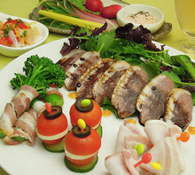 画像をギャラリービューアに読み込む, 匠のハム工房特選詰合せ(ロースハム約500g、ベーコン約250g、チャーシュー約300g、ウィンナー約120g)【風實(かざみ)】