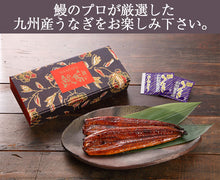 画像をギャラリービューアに読み込む, 九州産うなぎ蒲焼 長焼2尾ギフトセット【鰻楽】