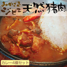 画像をギャラリービューアに読み込む, みやざきジビエ 天然猪カレー 4個セット【カリー専門店トプカ】【代引不可】