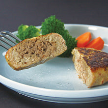 画像をギャラリービューアに読み込む, 佐助豚と小形牧場牛の二層ハンバーグ 6個入【特製ハンバーグソース付き】【2層ハンバーグ】【久慈ファーム】