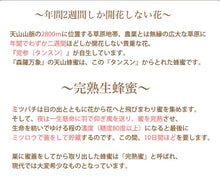 画像をギャラリービューアに読み込む, 森羅万象 天山蜂蜜 600g 年間でわずか二週間ほどしか開花しない貴重な花のハチミツ