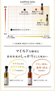 熟成ワインビネガーBセット（熟成ワインビネガー（白）、スウィートビネガー桃、ドリンクビネガー（グレープ） 各1本）【国産】【アサヤ食品】