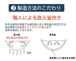 遠忠商店 特選・ミニビン8本(はまぐりの佃煮,ちりめん山椒,生のり佃煮,生あみ佃煮,国産あさり佃煮,えごまおかかふりかけ,昆布佃煮,きゃらぶき)セット 【化学調味料/保存料/着色料等不使用】【職による直火釜炊】桐箱入