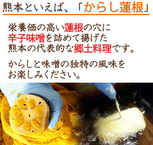 画像をギャラリービューアに読み込む, 熊本名産 からし蓮根 2本入り【高見商店】【れんこん・レンコン】
