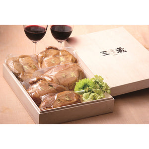 いずみどりの熟成柿酢仕立て 5個セット（木箱ギフト） 農園レストラン 三蔵（みくら）【沖縄への配送不可】