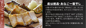 特大穴子一夜干「一日漁」 あなご2尾(計500ｇ) 国産 島根産 無添加 岡富商店 -おかとみ- ギフト