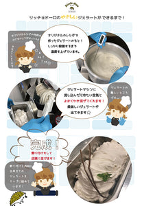 リッチョドーロ人気ジェラート8種ギフト【チョコレート／キャラメル／ミルキッチョ(バニラ)／ピスタチオ／洋梨／ラムレーズン／玄米茶／リッチョコクリーム(クッキー＆クリーム)】【神戸セレクション2019】【アレルギー食材原因28品目不使用】