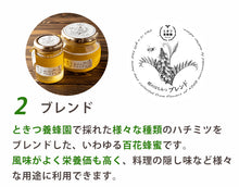画像をギャラリービューアに読み込む, ときつ養蜂園 郷のはちみつギフトセット 小130g×3本セット(モチノキ、ブレンド、テイカカズラ)【Bee&#39;s life】
