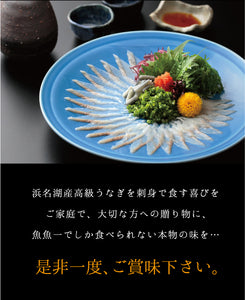 浜名湖うなぎの刺身（ご自宅用）【鰻・ウナギ】【魚魚一（とといち）】